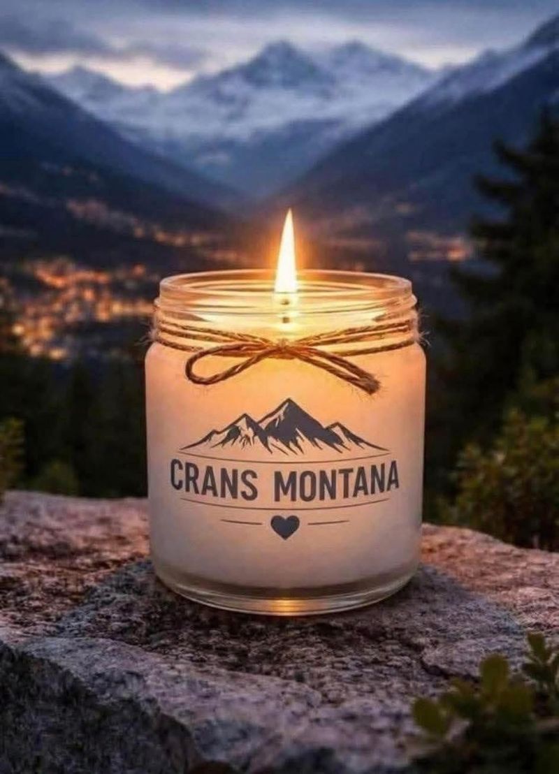crans montana fire Conceptual Visualization