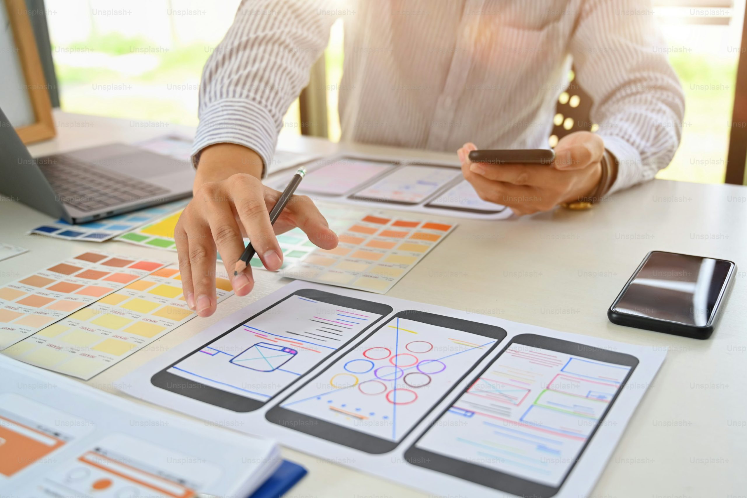 AppzVenture, Business, Mobile application development, Web application development Conceptual Visualization