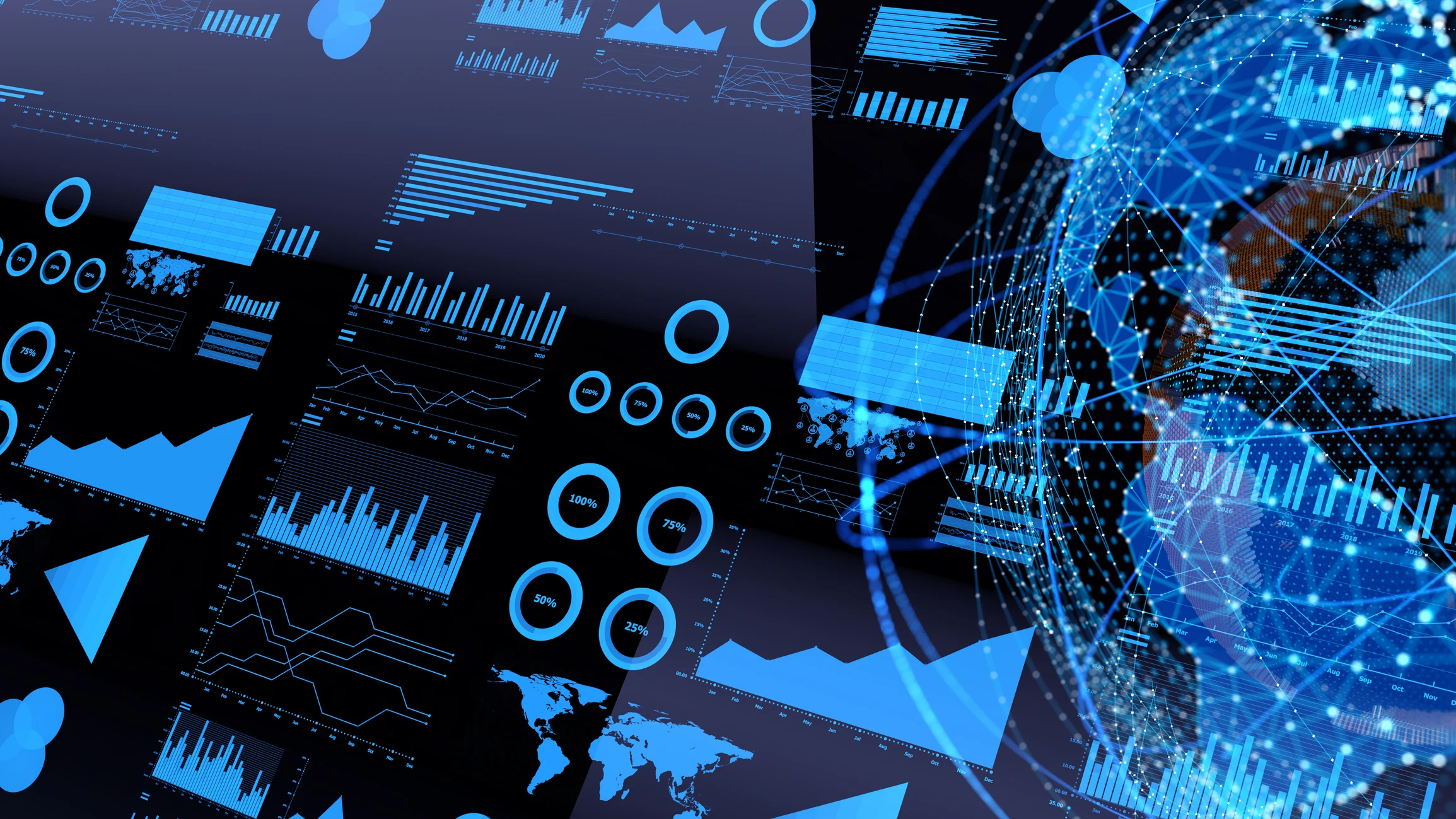 AppzVenture and Data-Driven IT Solutions Conceptual Visualization