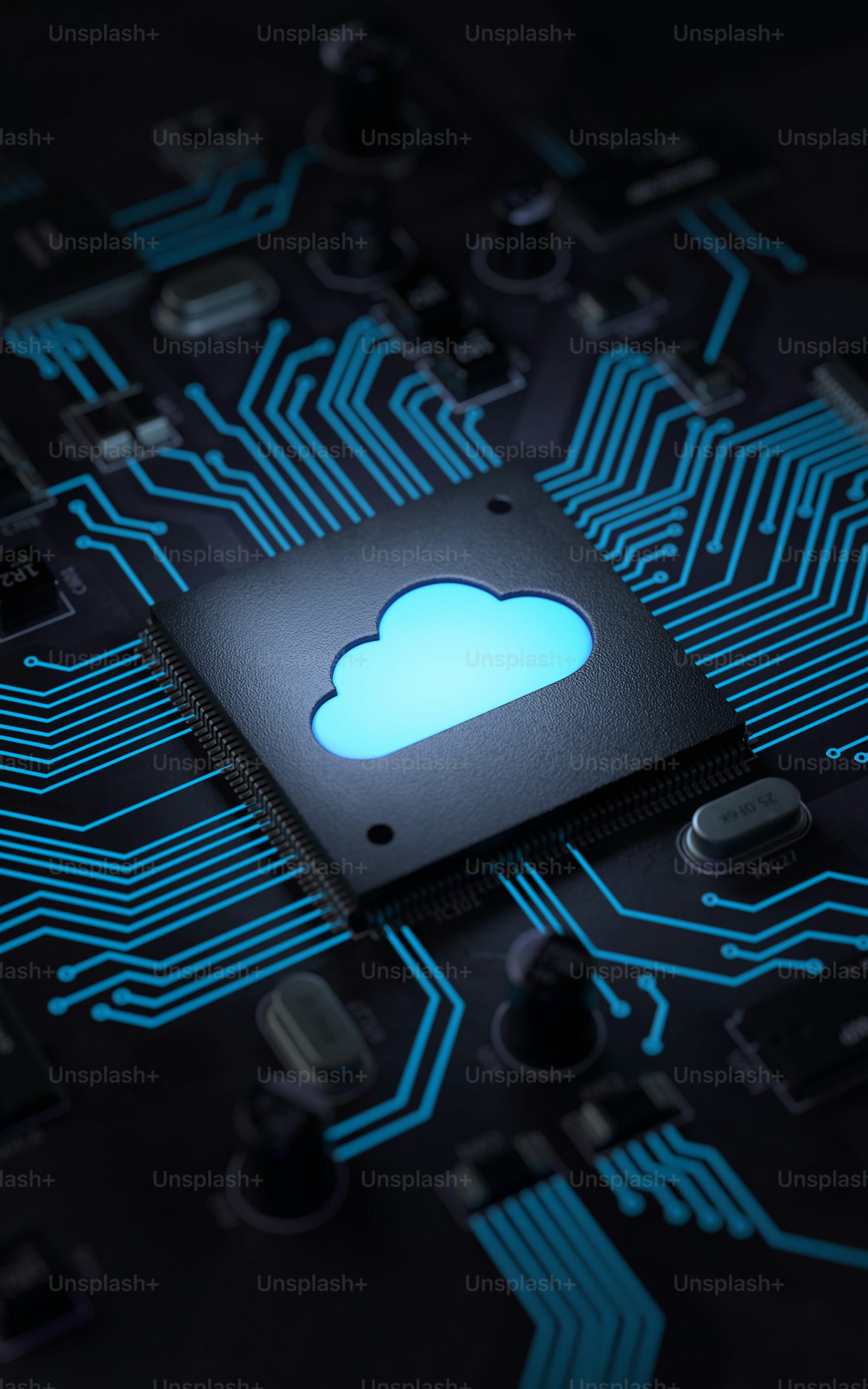 Cloud Computing Services Offered by AppzVenture Conceptual Visualization