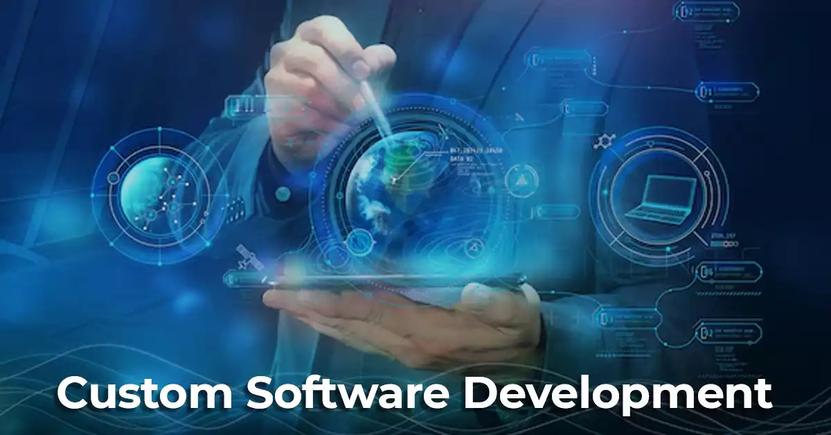 Custom Software Development Services by AppzVenture Conceptual Visualization