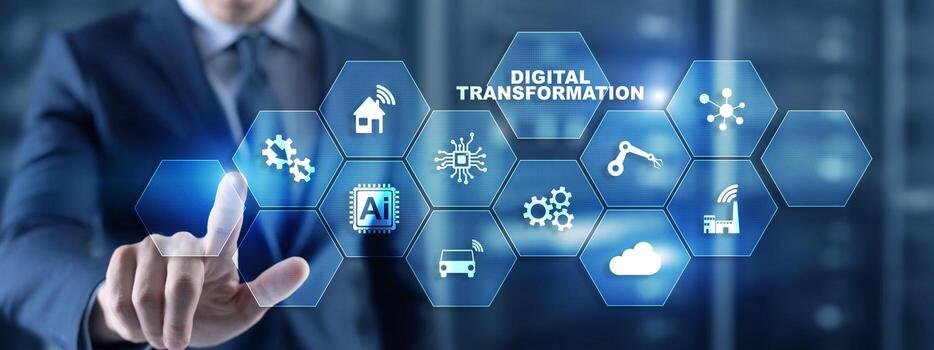 AppzVenture’s IT Solutions for Digital Transformation Leaders Conceptual Visualization