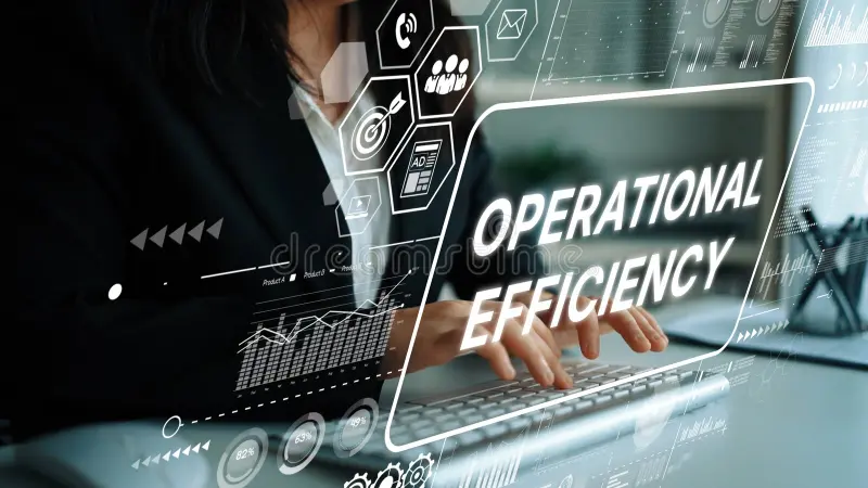 AppzVenture’s IT Solutions for Operational Efficiency Conceptual Visualization