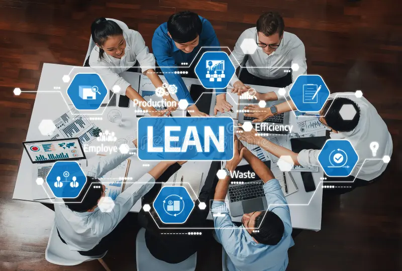 AppzVenture’s Role in IT Process Optimization Conceptual Visualization