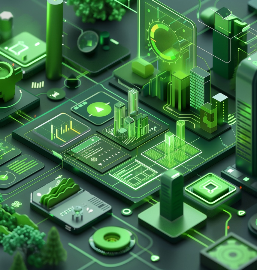 AppzVenture’s Role in Modern Software Architecture Conceptual Visualization