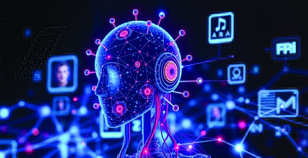 IT And AI in 2026 Conceptual Visualization