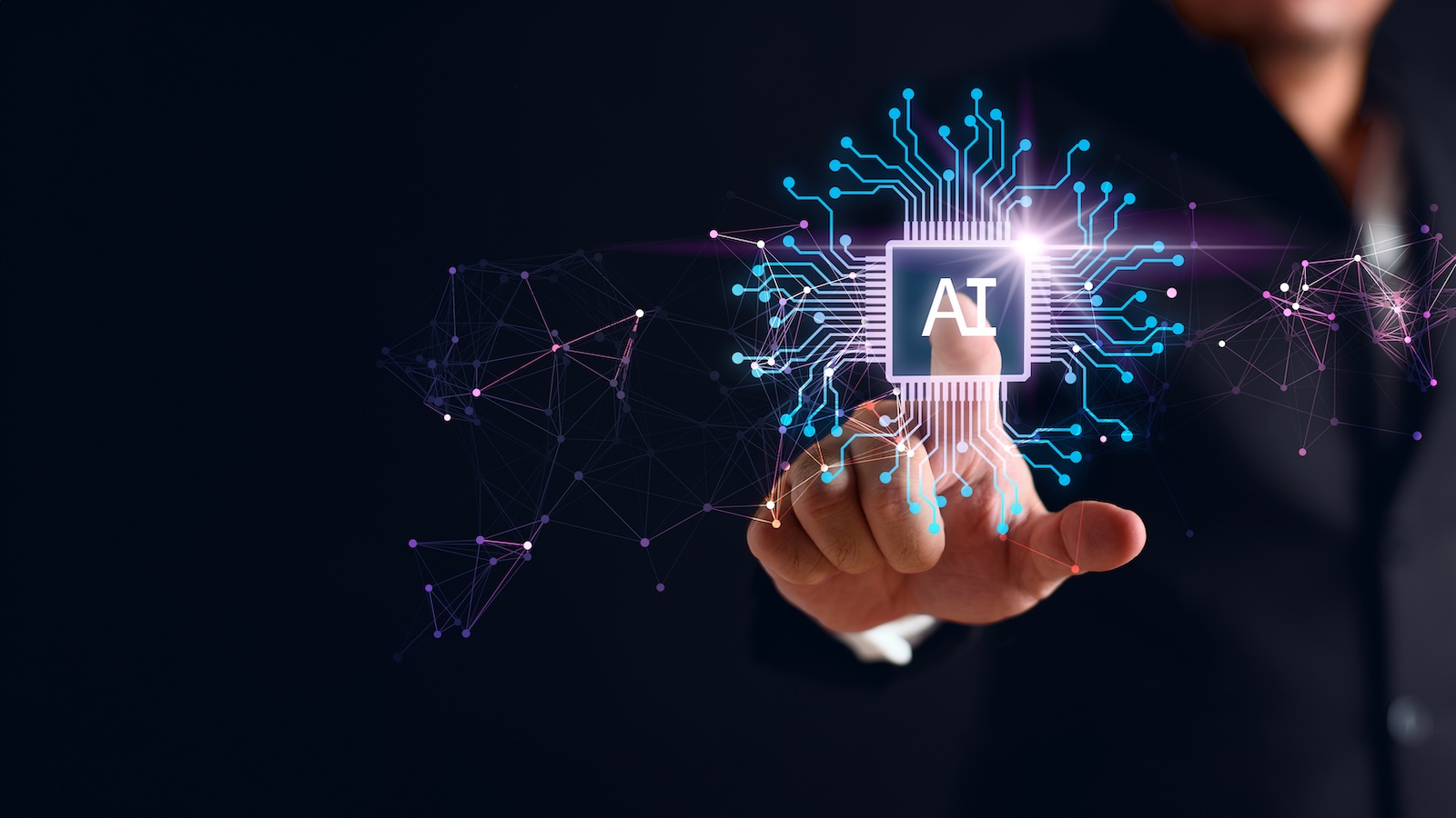 IT And AI in 2026 Conceptual Visualization
