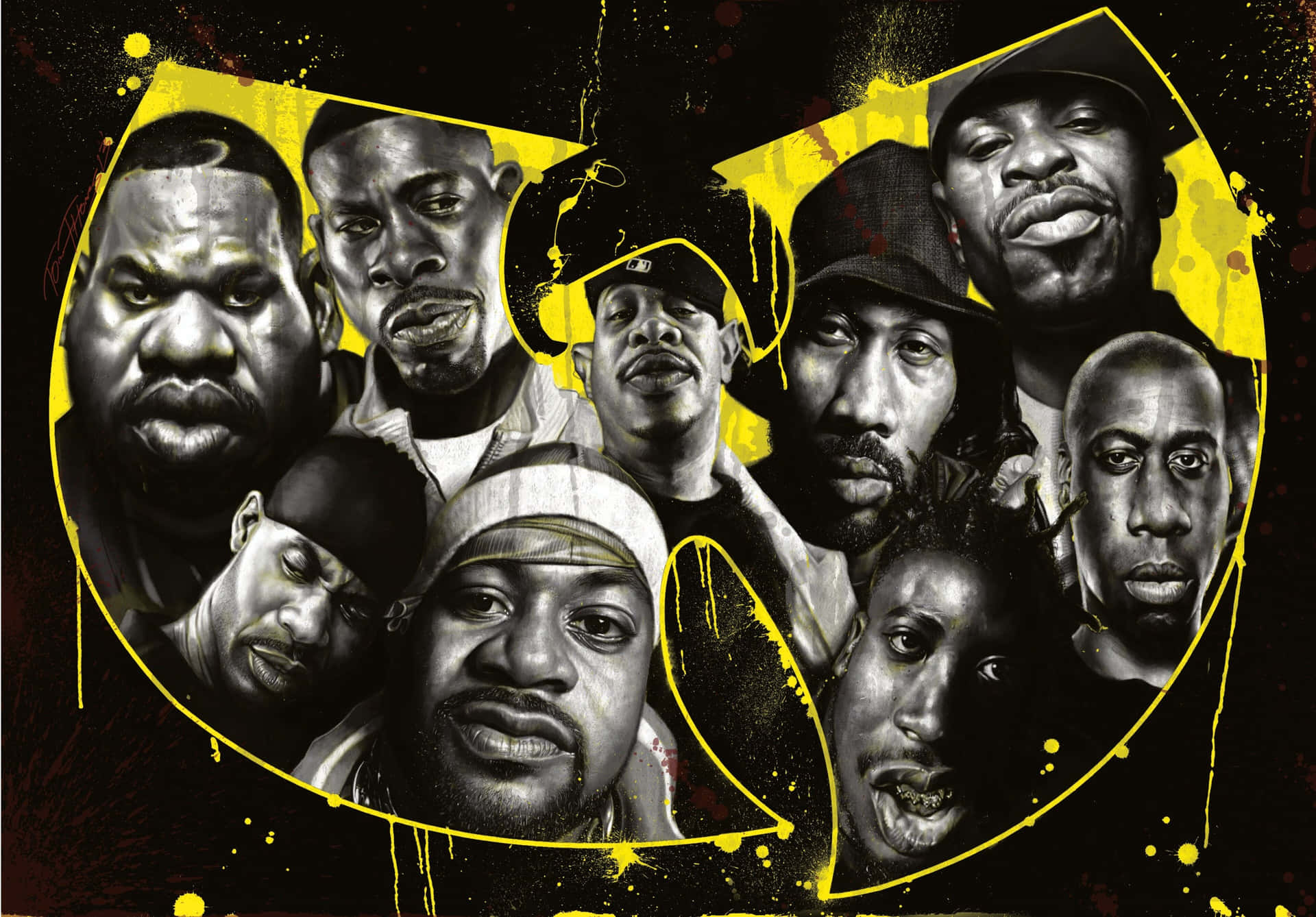 wu tang clan Conceptual Visualization